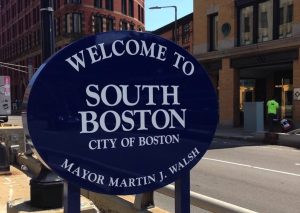 Welcome to South Boston Sign
